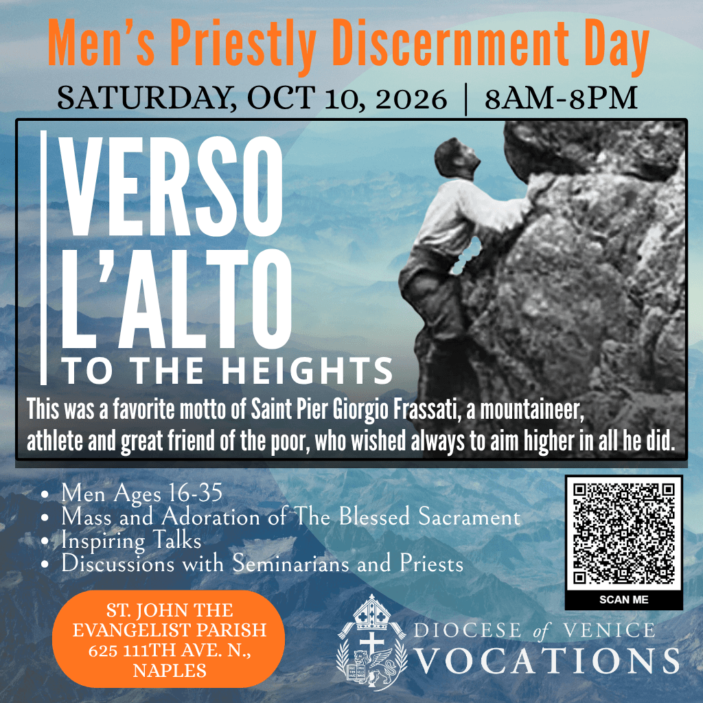 Diocese of Venice Men’s Priestly Discernment Day